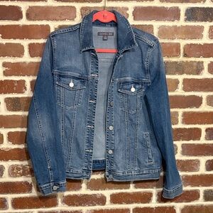 Level 99 Classic Blue Denim Jacket size medium